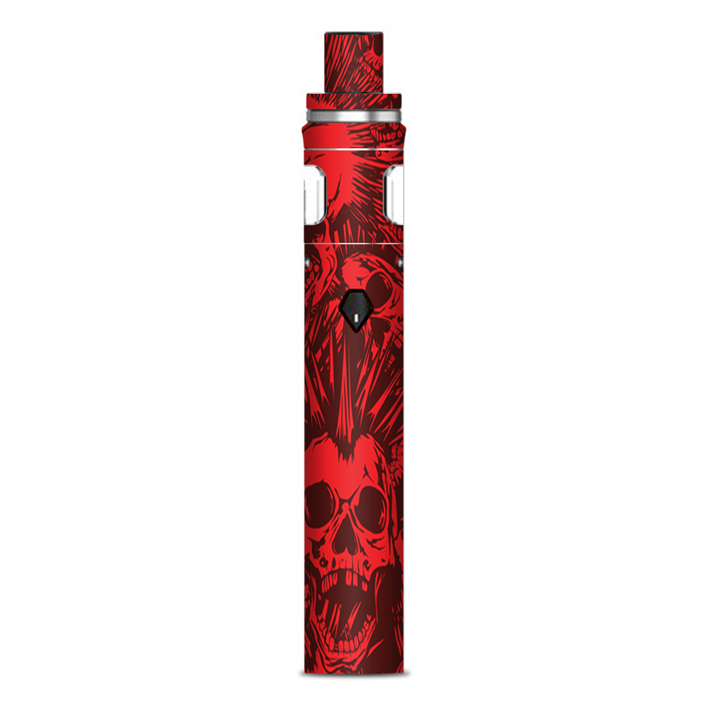  Red Punk Skulls Liberty Spikes Smok Nord AIO 19 Skin