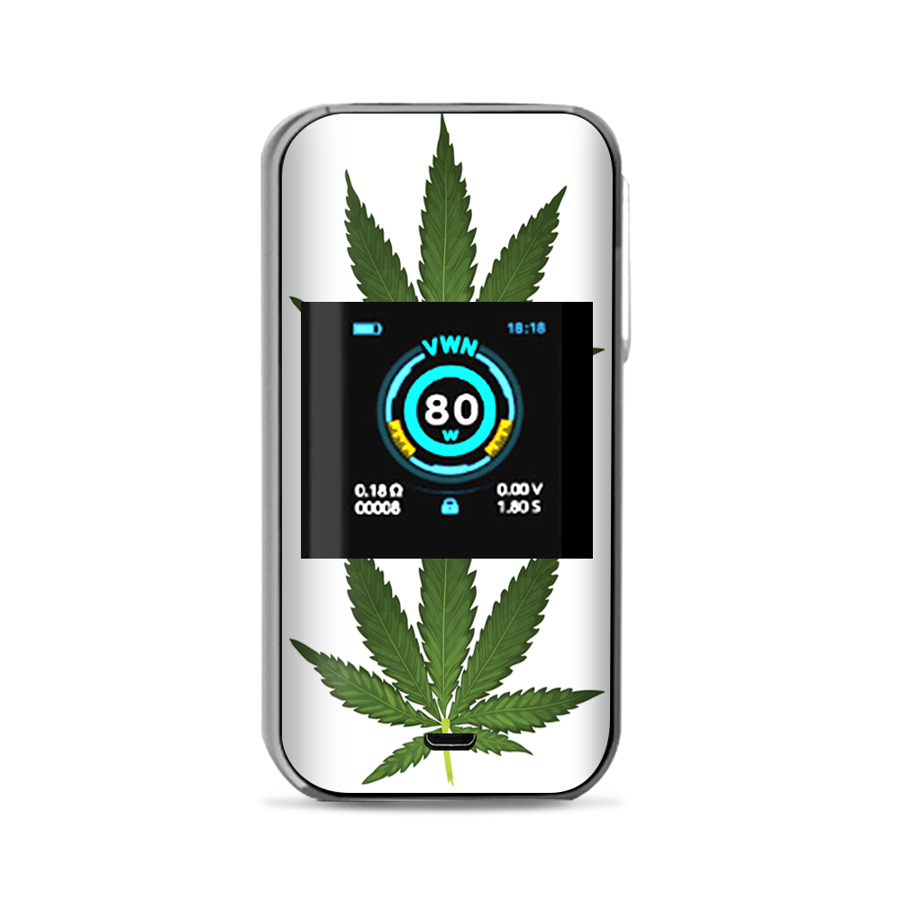  Pot Leaf Weed Marijuana Bud Vaporesso Luxe Nano Kit Skin