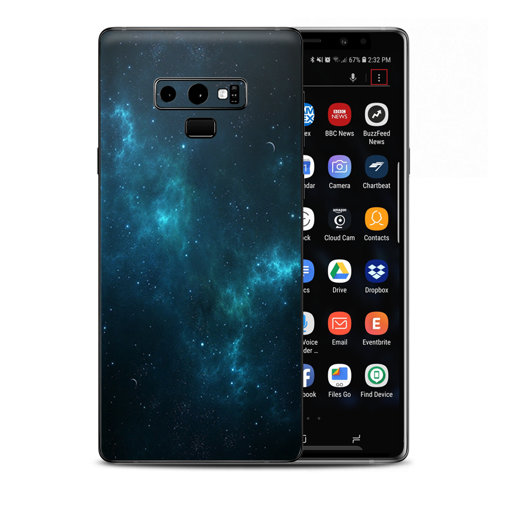 Deepspace Samsung Galaxy Note 9 Skin