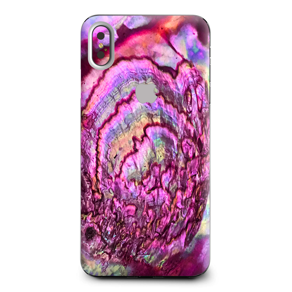 Pink Abalone Shell Sea Opal Apple iPhone XS Max Skin