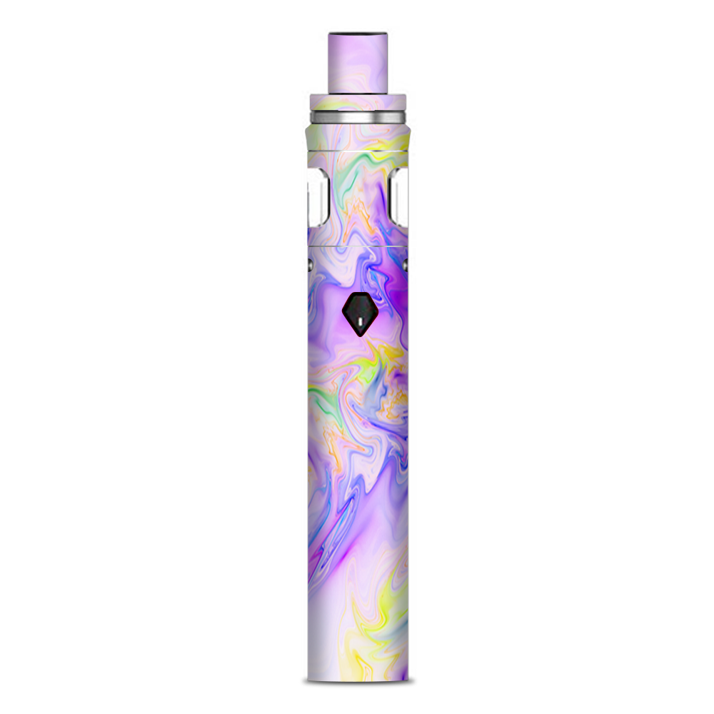  Pastel Marble Resin Pink Purple Swirls Mix Smok Nord AIO 19 Skin