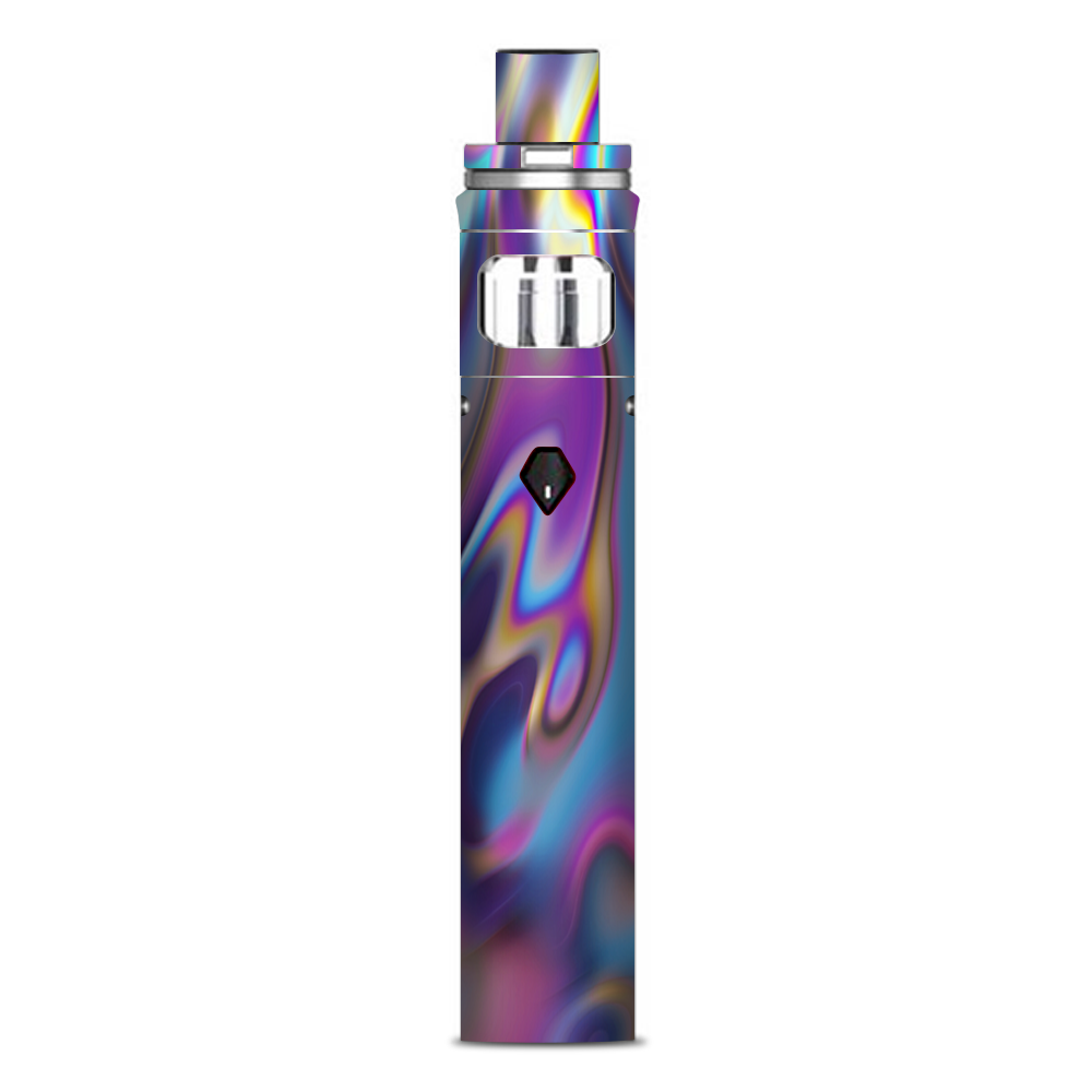  Opalescent Resin Marble Oil Slick Smok Nord AIO Stick Skin