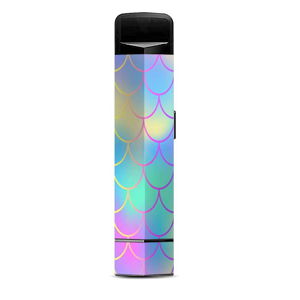  Pastel Colorful Mermaid Scales Suorin Edge Pod System Skin