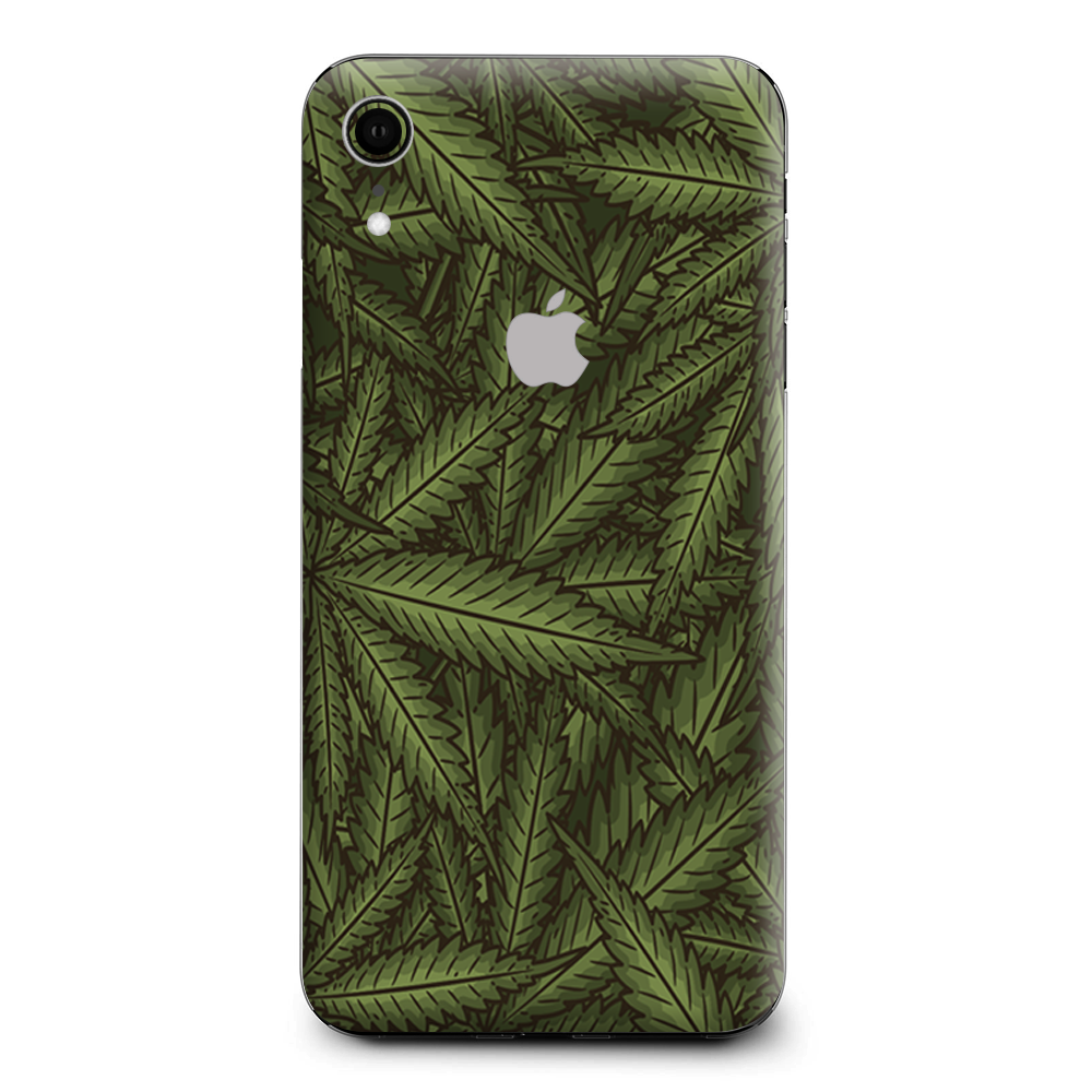 Marijuana Leaves Pot Weed Apple iPhone XR Skin