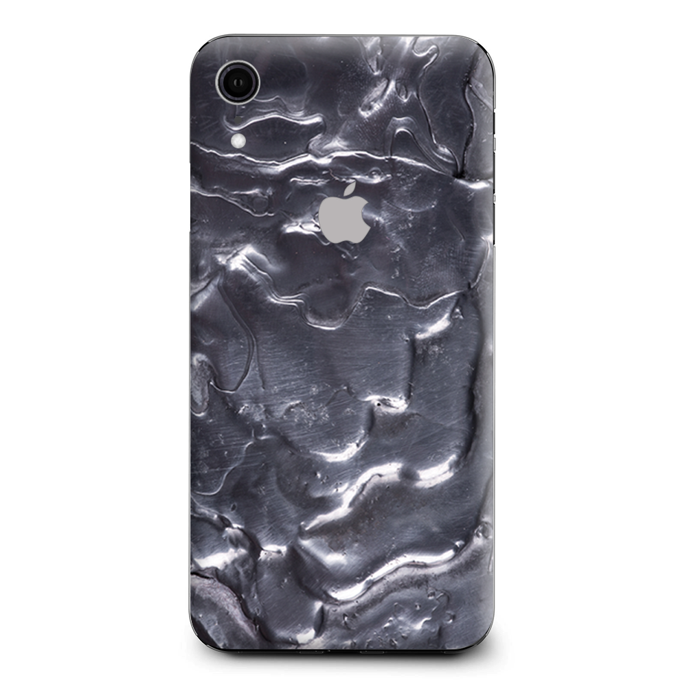 Melting Metal Molten Liquid Apple iPhone XR Skin