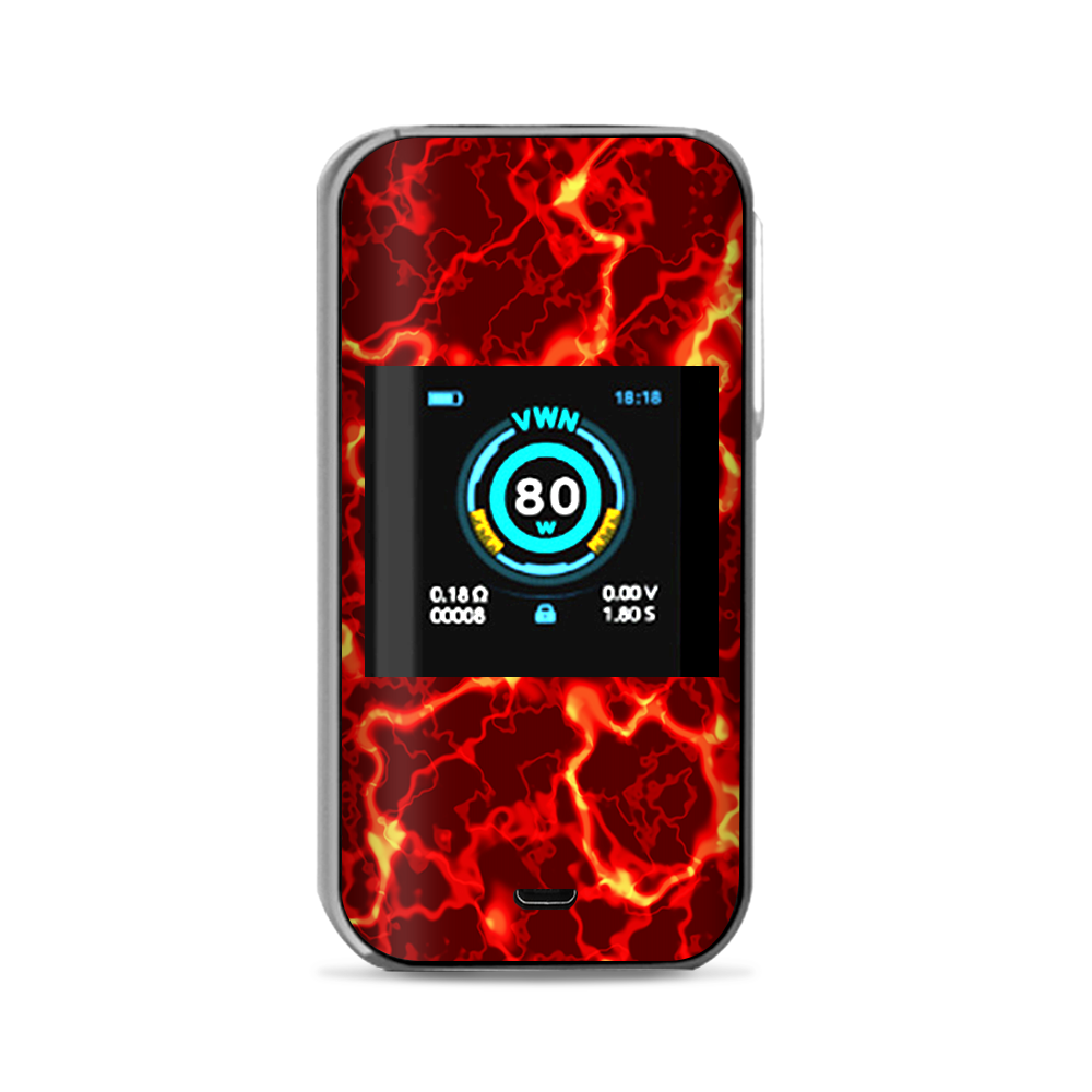  Lave Hot Molten Fire Rage Vaporesso Luxe Nano Kit Skin