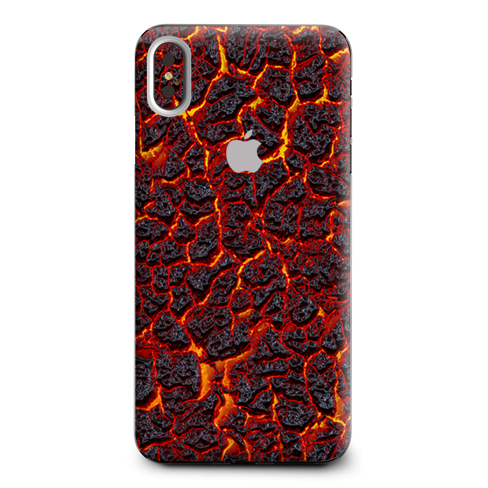 Burnt Top Lava Eruption Ash Apple iPhone XS Max Skin