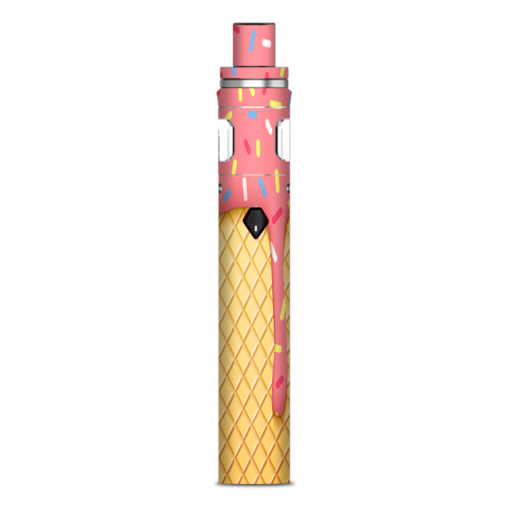  Ice Cream Cone Pink Sprinkles Smok Nord AIO 19 Skin