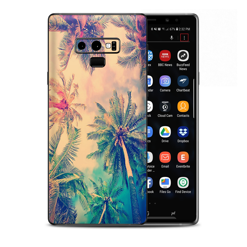 Coconut Trees Samsung Galaxy Note 9 Skin