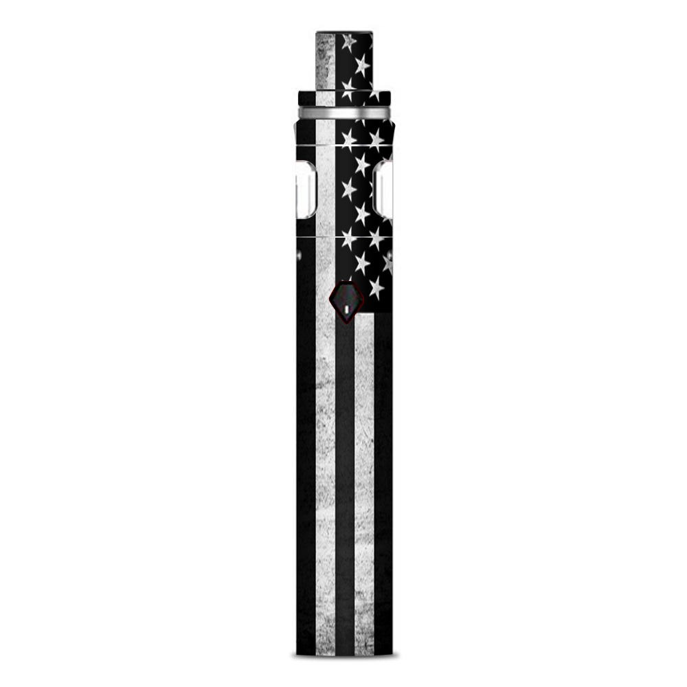  Black White Grunge Flag Usa America Smok Nord AIO 19 Skin