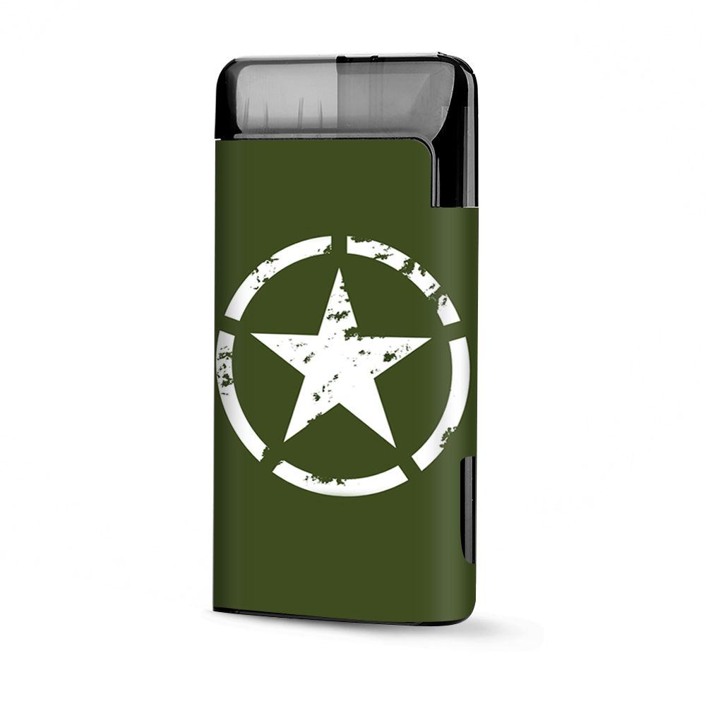 Green Army Star Military