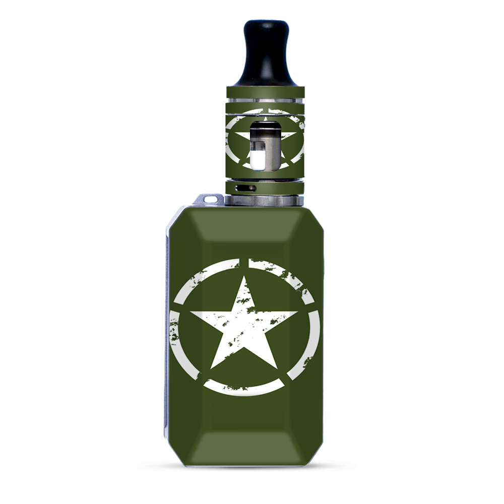 Green Army Star Military