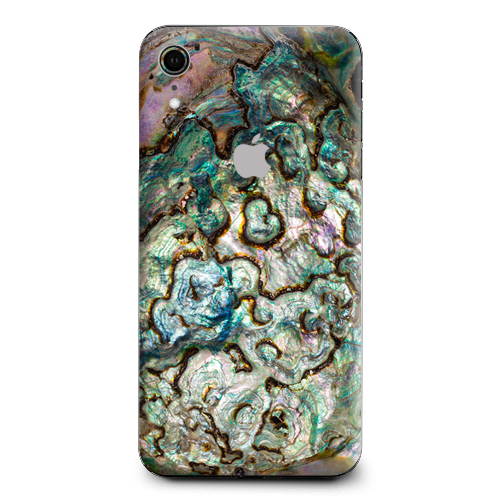 Abalone Shell Gold Underwater Apple iPhone XR Skin