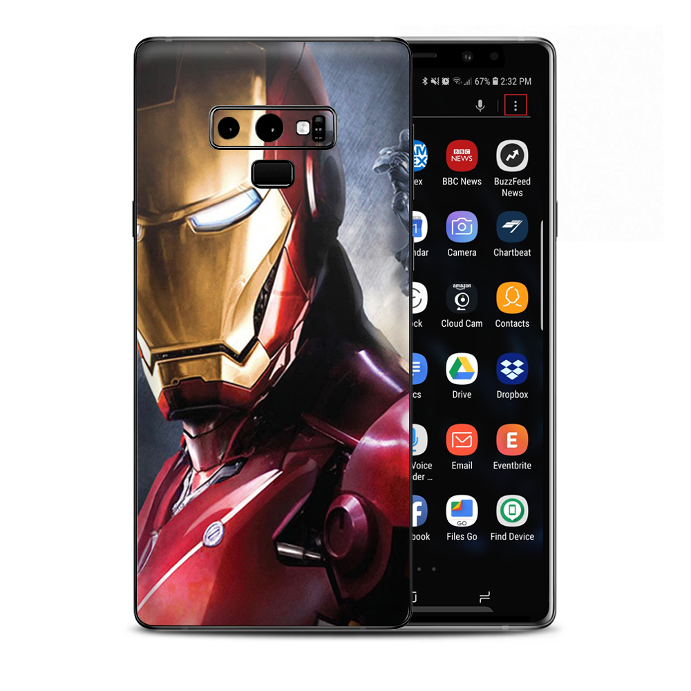 Iron Man Guy Samsung Galaxy Note 9 Skin