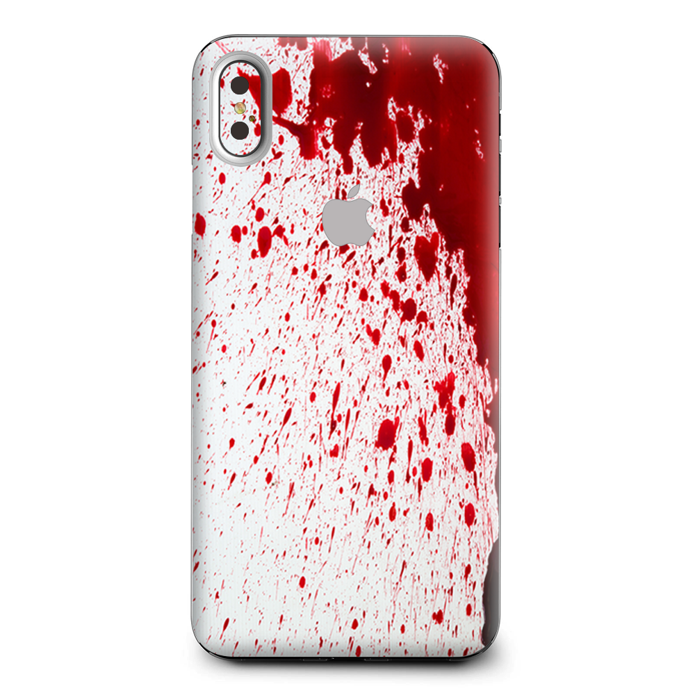 Blood Splatter Dexter Apple iPhone XS Max Skin