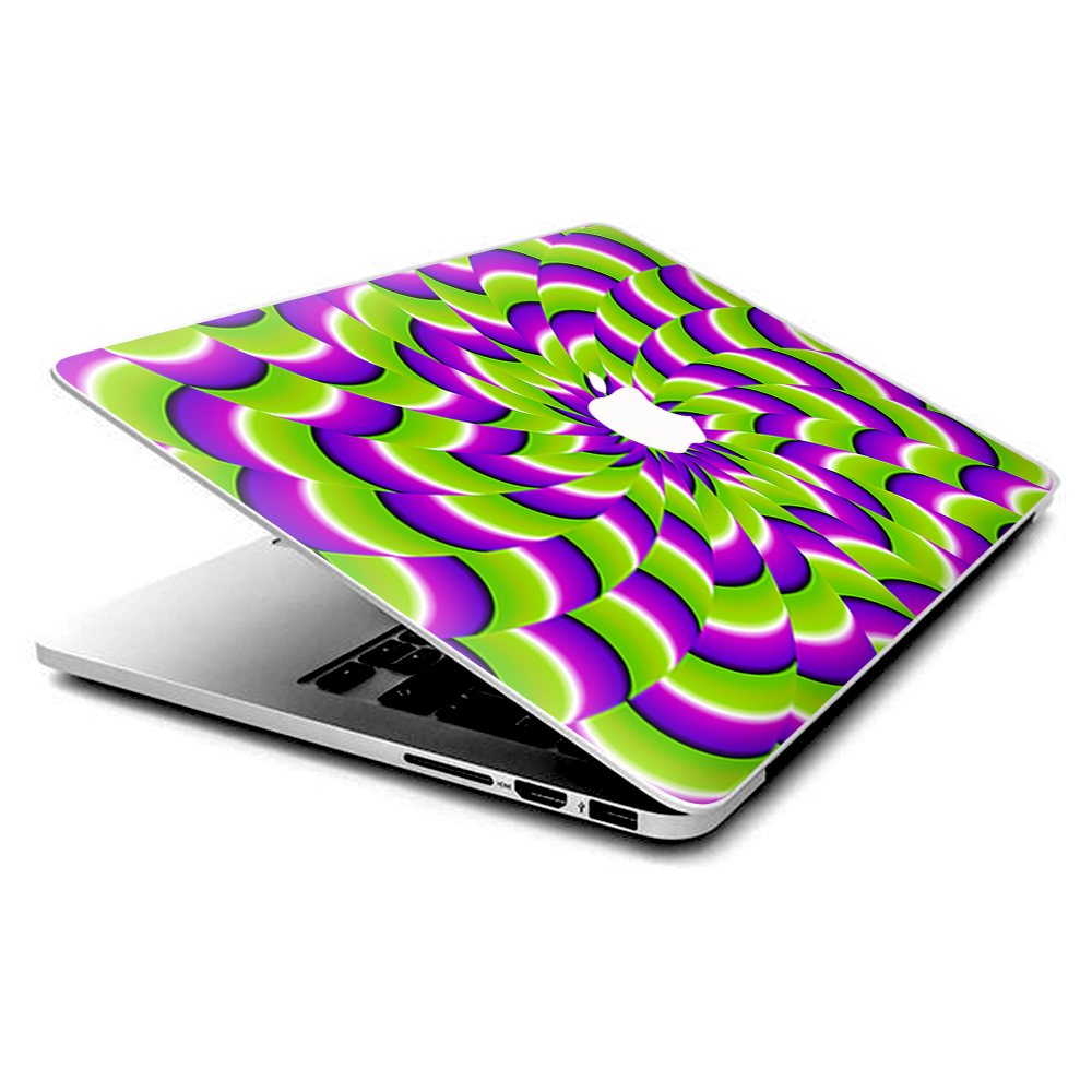 Trippy Psychedelic Motion Swirl | Skin For Macbook Pro 13 inch