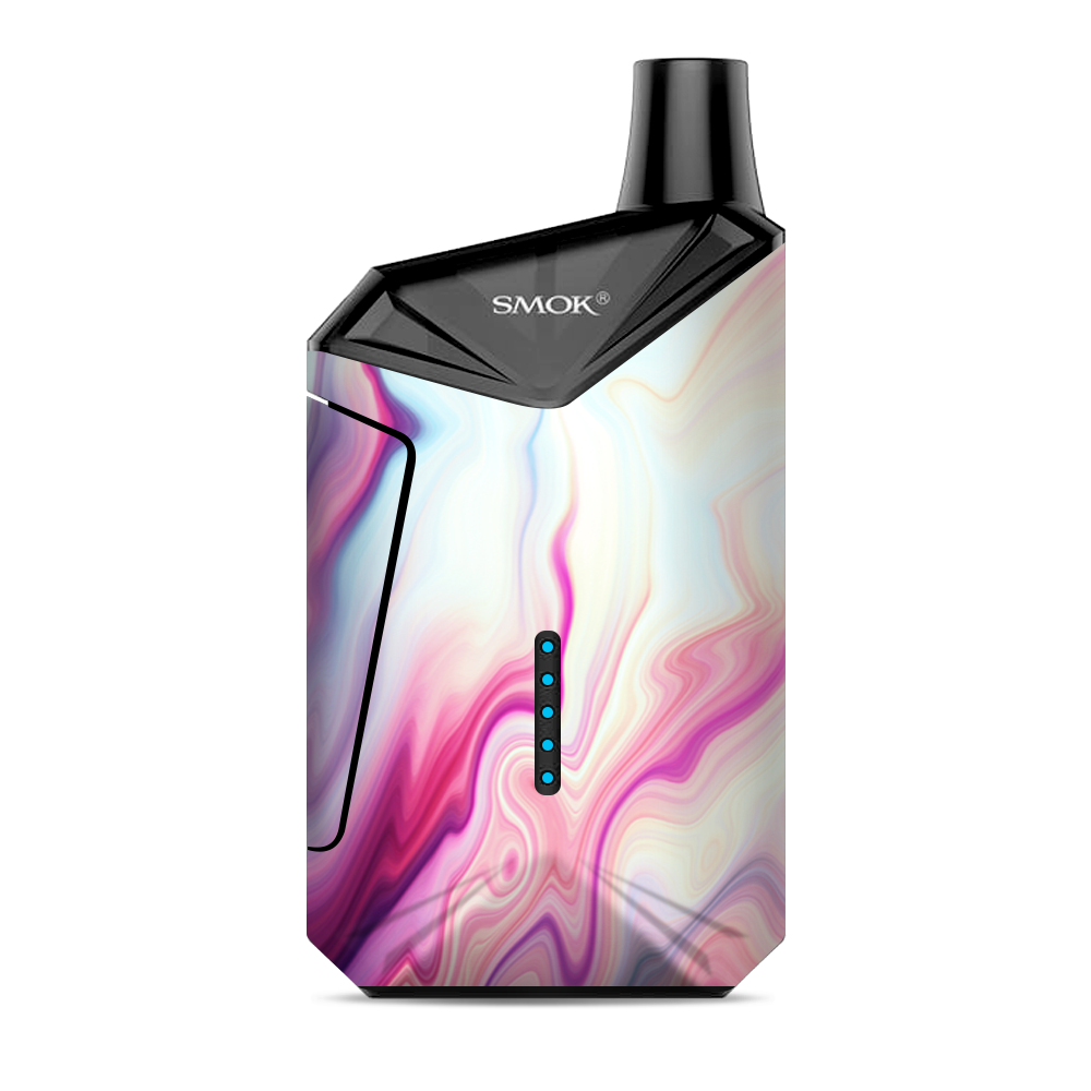  Pink Marble Glass Pastel Smok  X-Force AIO Kit  Skin