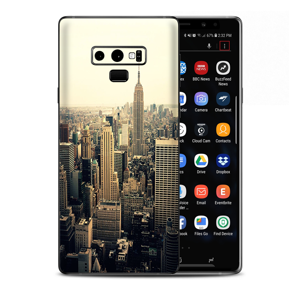 New York City 2 Samsung Galaxy Note 9 Skin