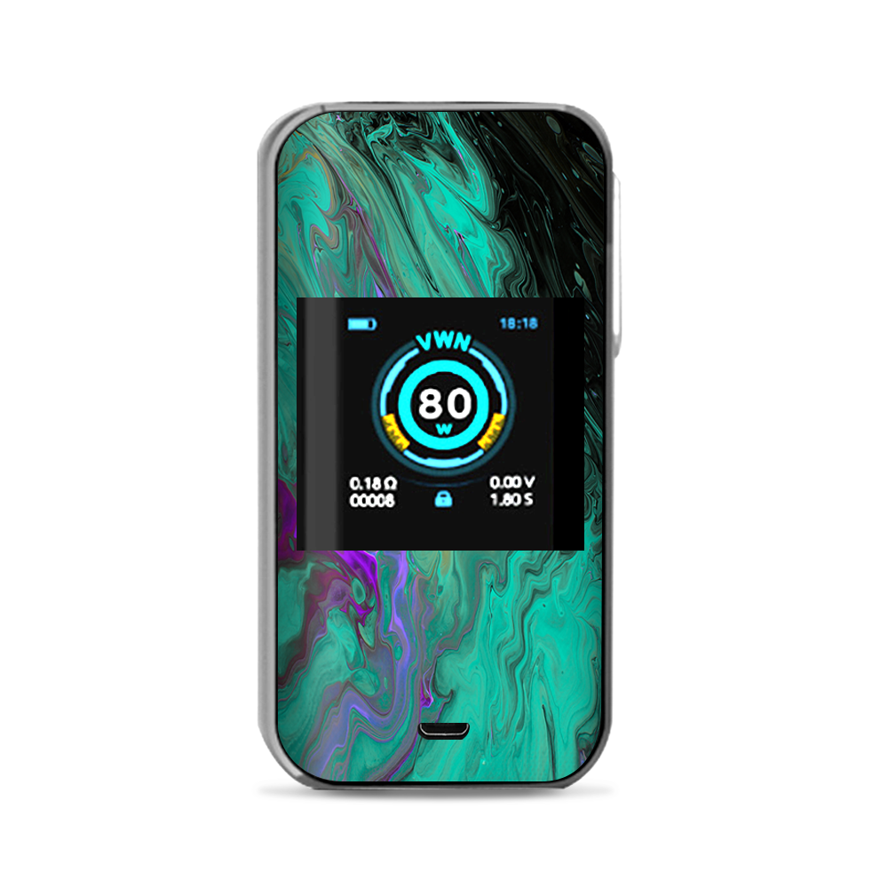  Paint Swirls Abstract Watercolor Vaporesso Luxe Nano Kit Skin