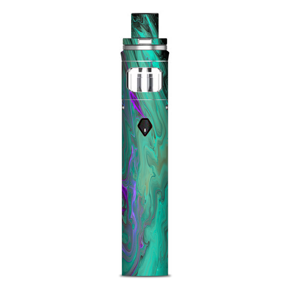  Paint Swirls Abstract Watercolor Smok Nord AIO Stick Skin