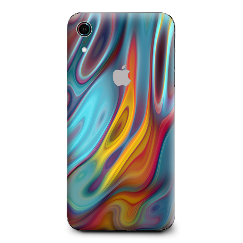 Color Glass Opalescent Resin Apple iPhone XR Skin