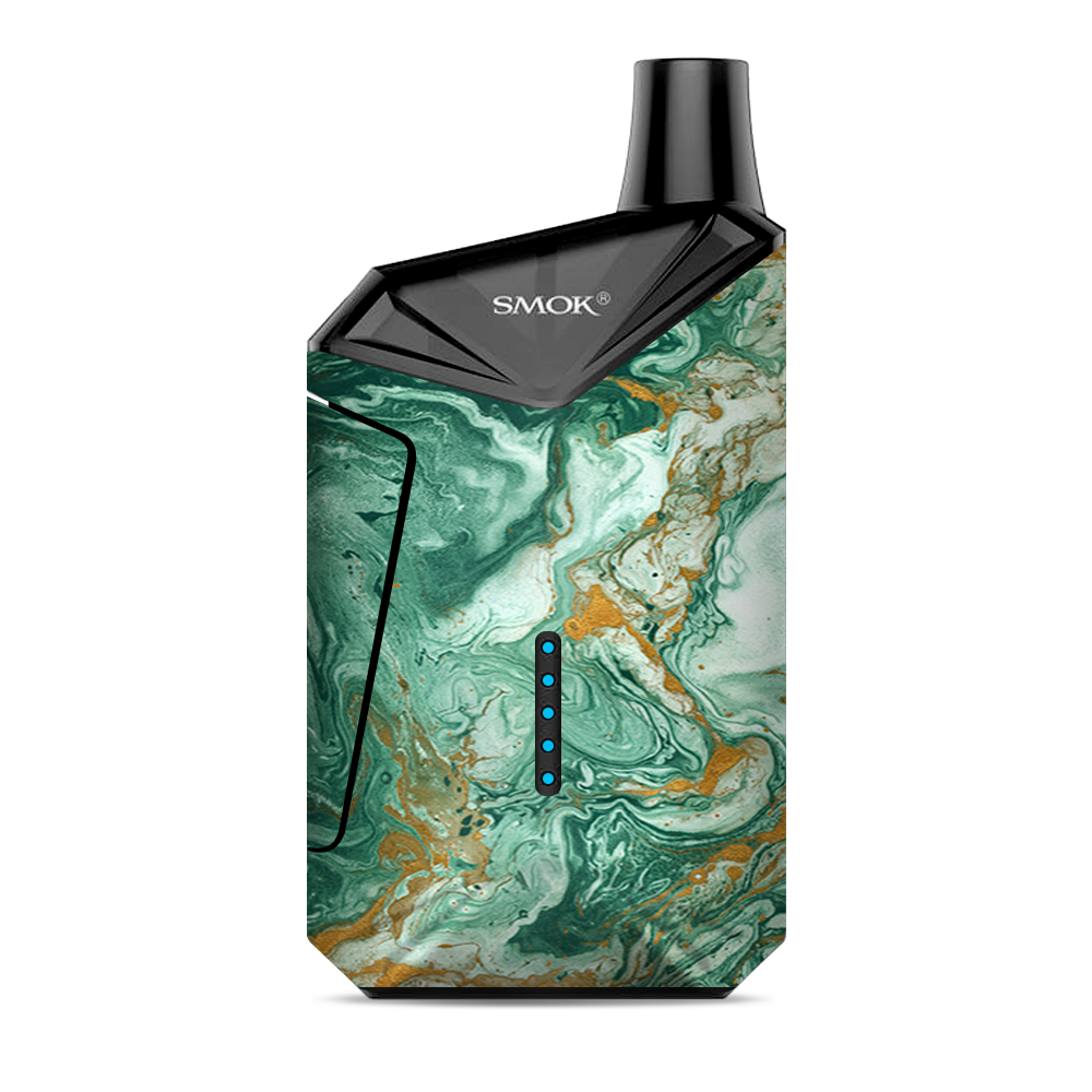  Marble Paint Swirls Green Smok  X-Force AIO Kit  Skin
