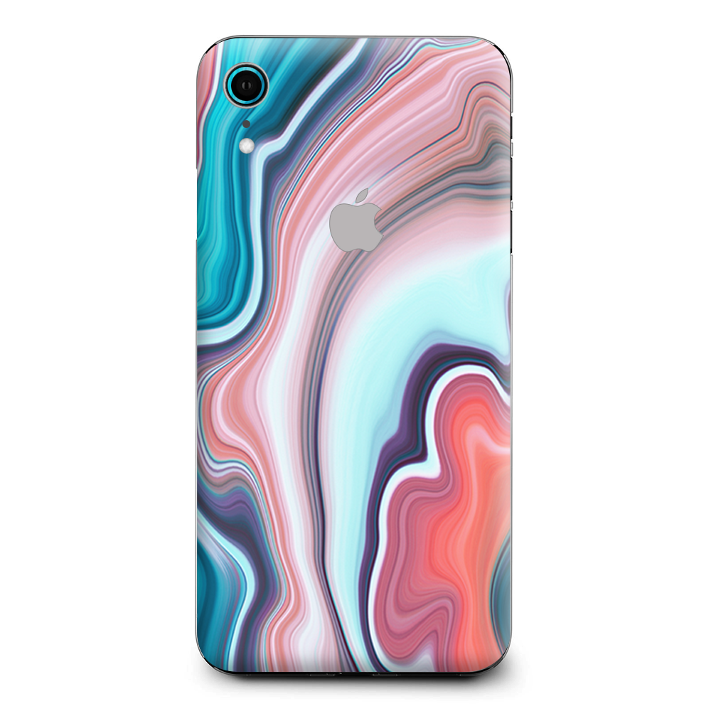Geode Stone Rock Swirl Mix Apple iPhone XR Skin