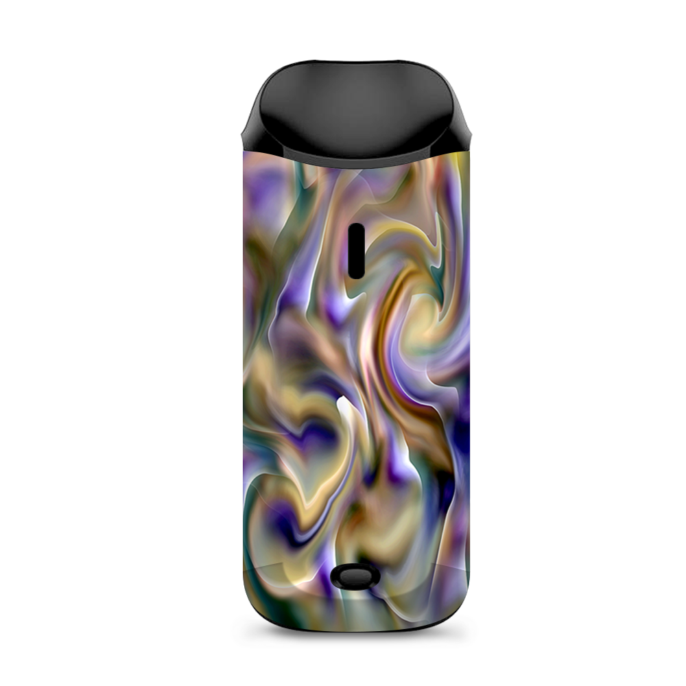  Resin Swirl Opalescent Oil Slick Vaporesso Nexus AIO Kit Skin