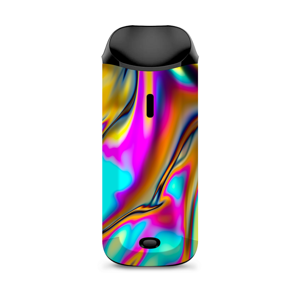  Oil Slick Resin Iridium Glass Colors Vaporesso Nexus AIO Kit Skin