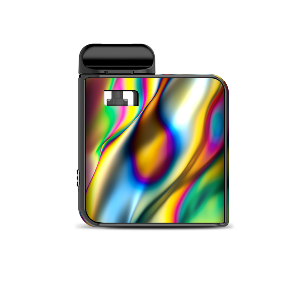  Oil Slick Rainbow Opalescent Design Awesome Smok Mico Kit Skin