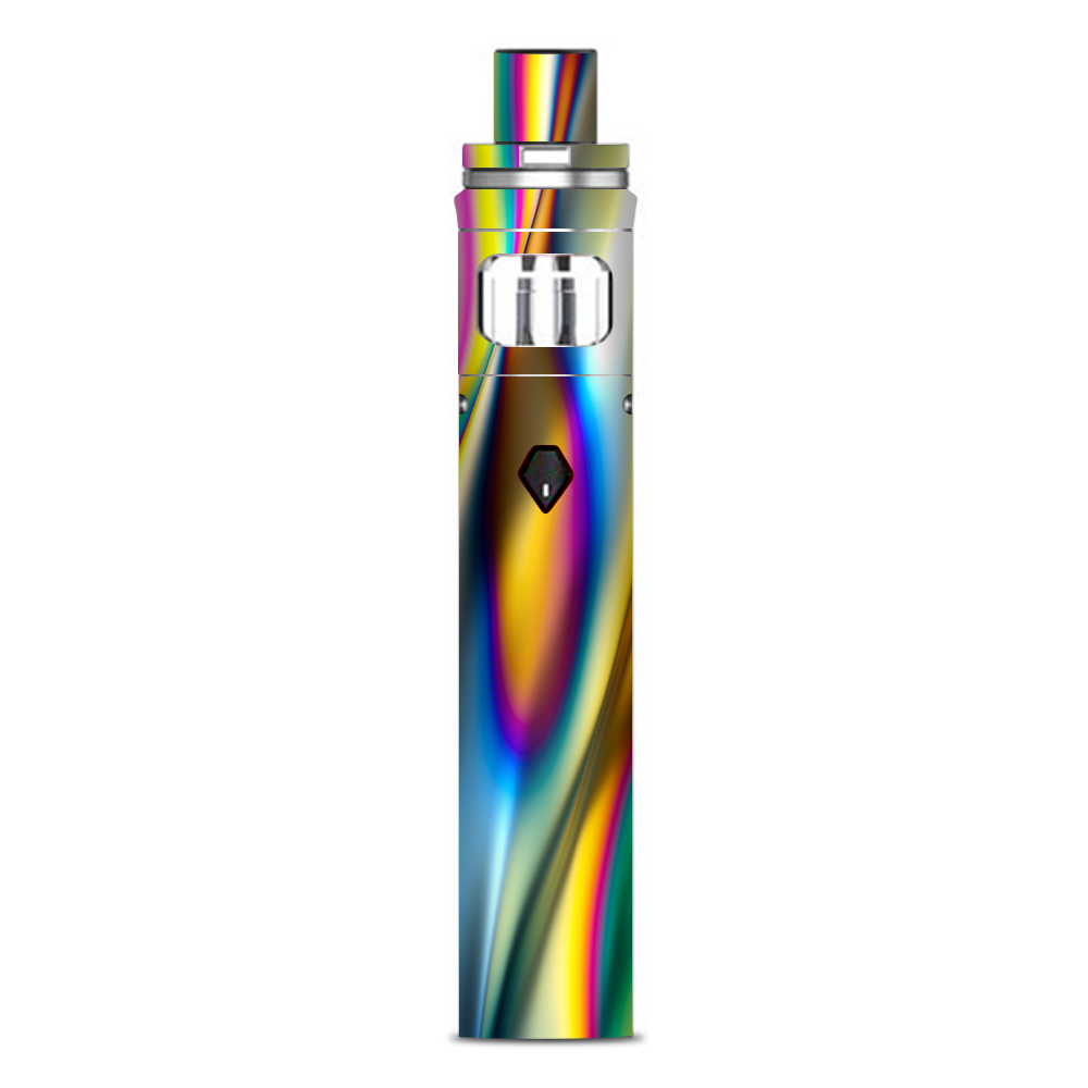  Oil Slick Rainbow Opalescent Design Awesome Smok Nord AIO Stick Skin
