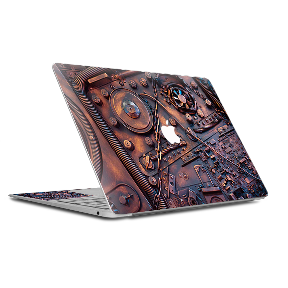 Amazon Macbook Pro Aluminum Case Steampunk Metal Panel Vault Gear