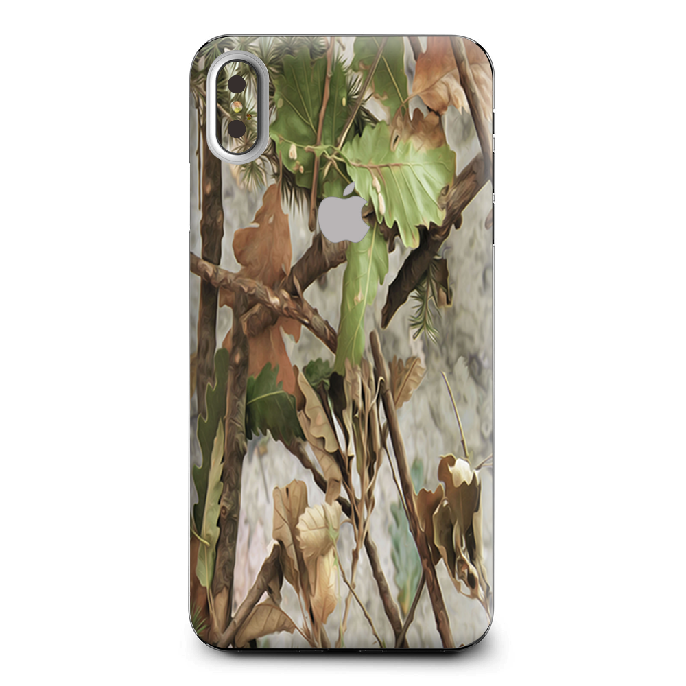 Tree Camo Real Oak Apple iPhone XS Max Skin