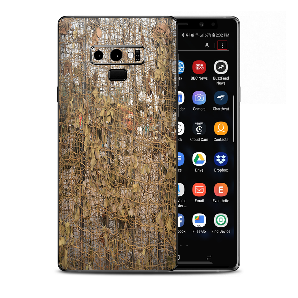 Tree Camo Net Camouflage Military Samsung Galaxy Note 9 Skin