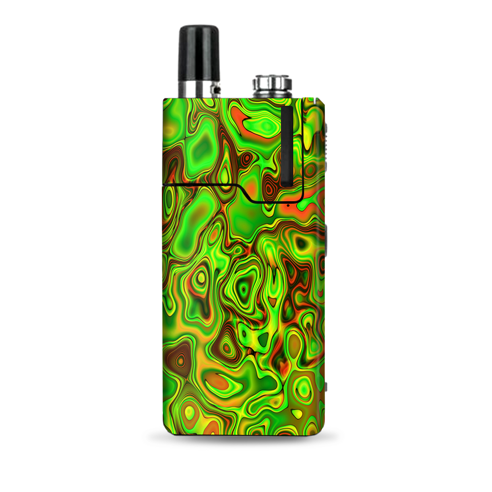  Green Glass Trippy Psychedelic Lost Orion Q Skin