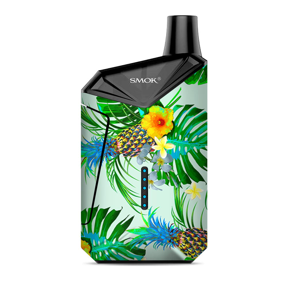  Tropical Floral Pattern Pineapple Palm Trees Smok  X-Force AIO Kit  Skin