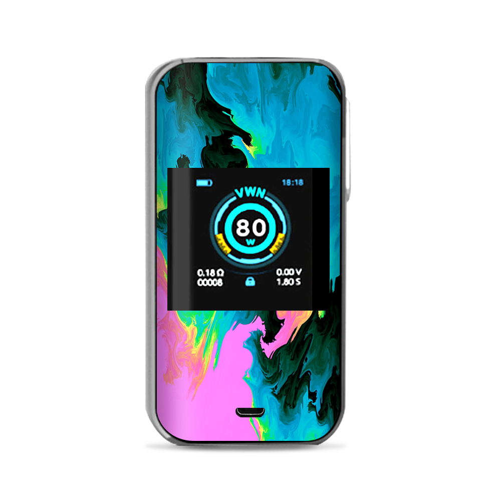  Water Colors Trippy Abstract Pastel Preppy Vaporesso Luxe Nano Kit Skin
