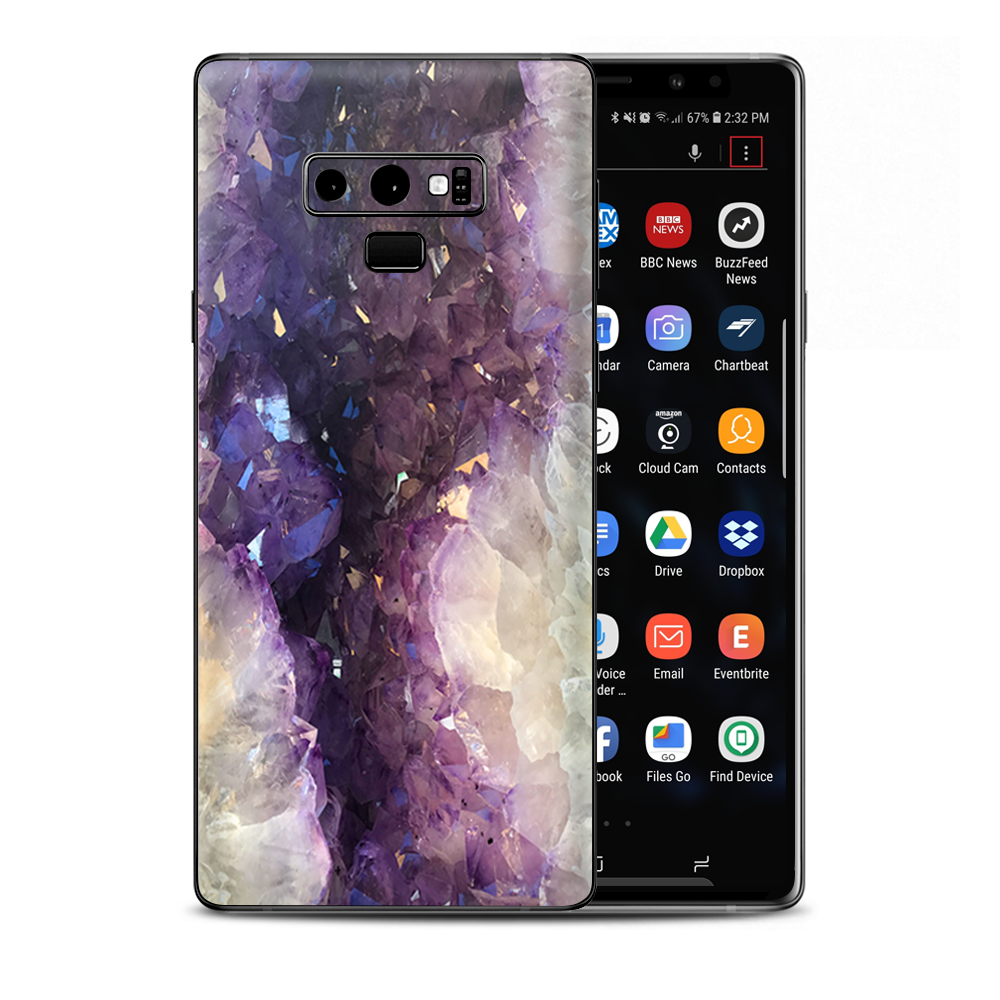 Wood Marble Samsung Galaxy Note 9 Skin