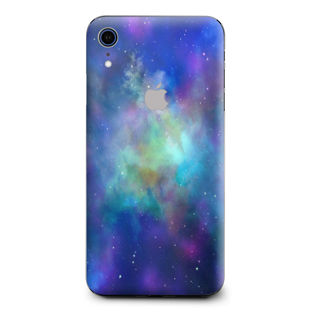 Lavender Blue Purple Galaxy Apple iPhone XR Skin