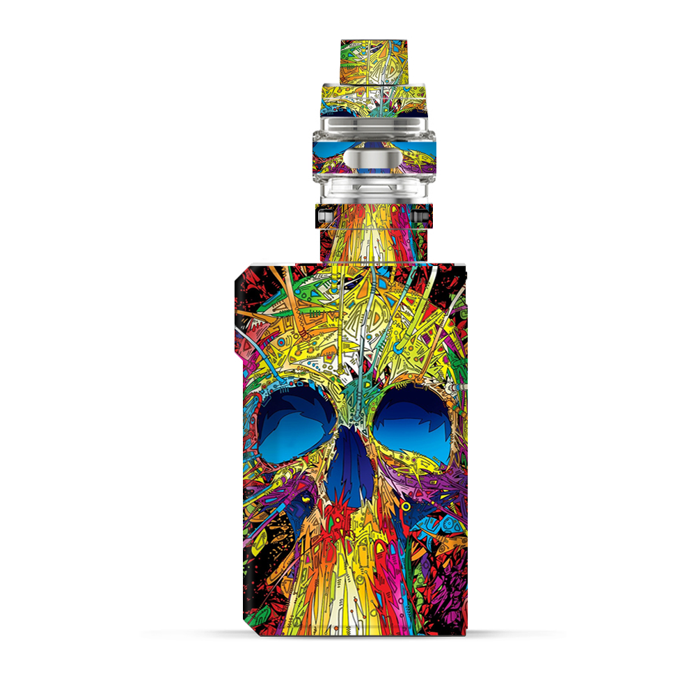 It'S A Skin Decal Vinyl Wrap Compatible With VooPoo Alpha ZIP /C Olorful Skull 1
