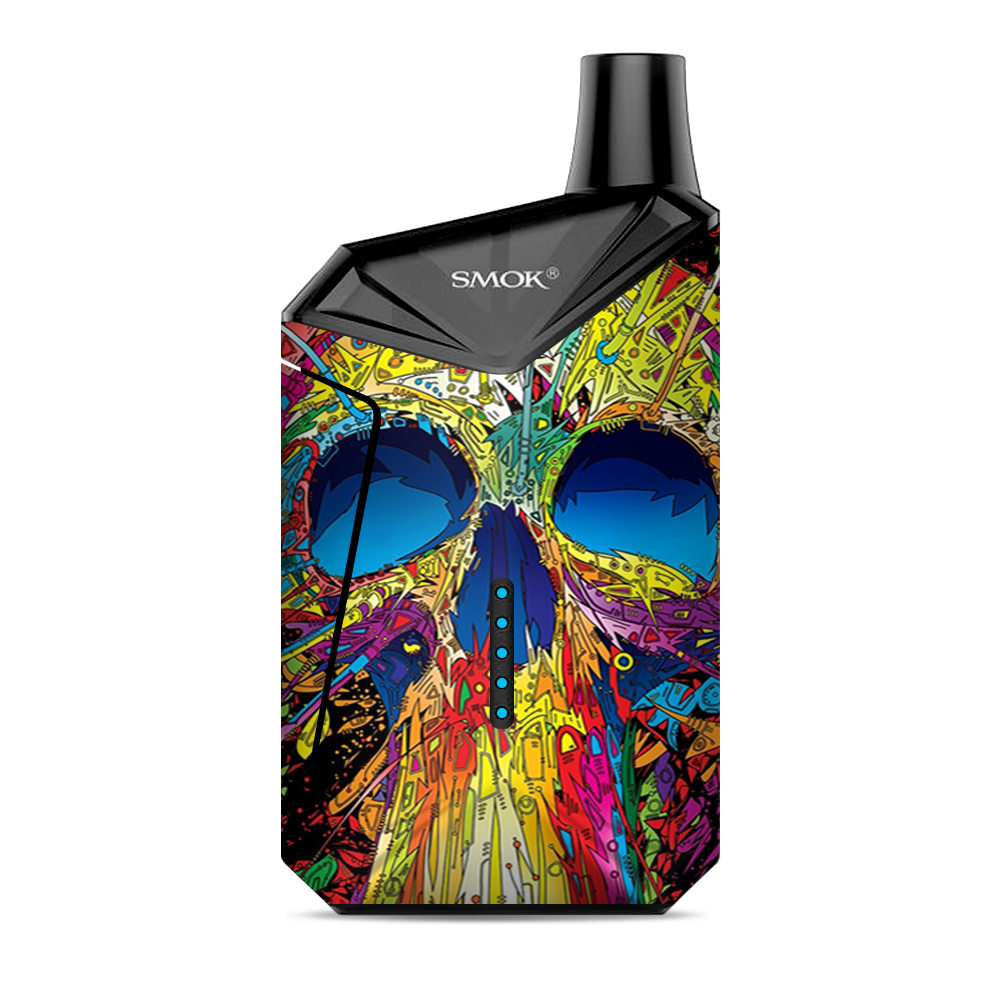  Colorful Skull 1 Smok  X-Force AIO Kit  Skin