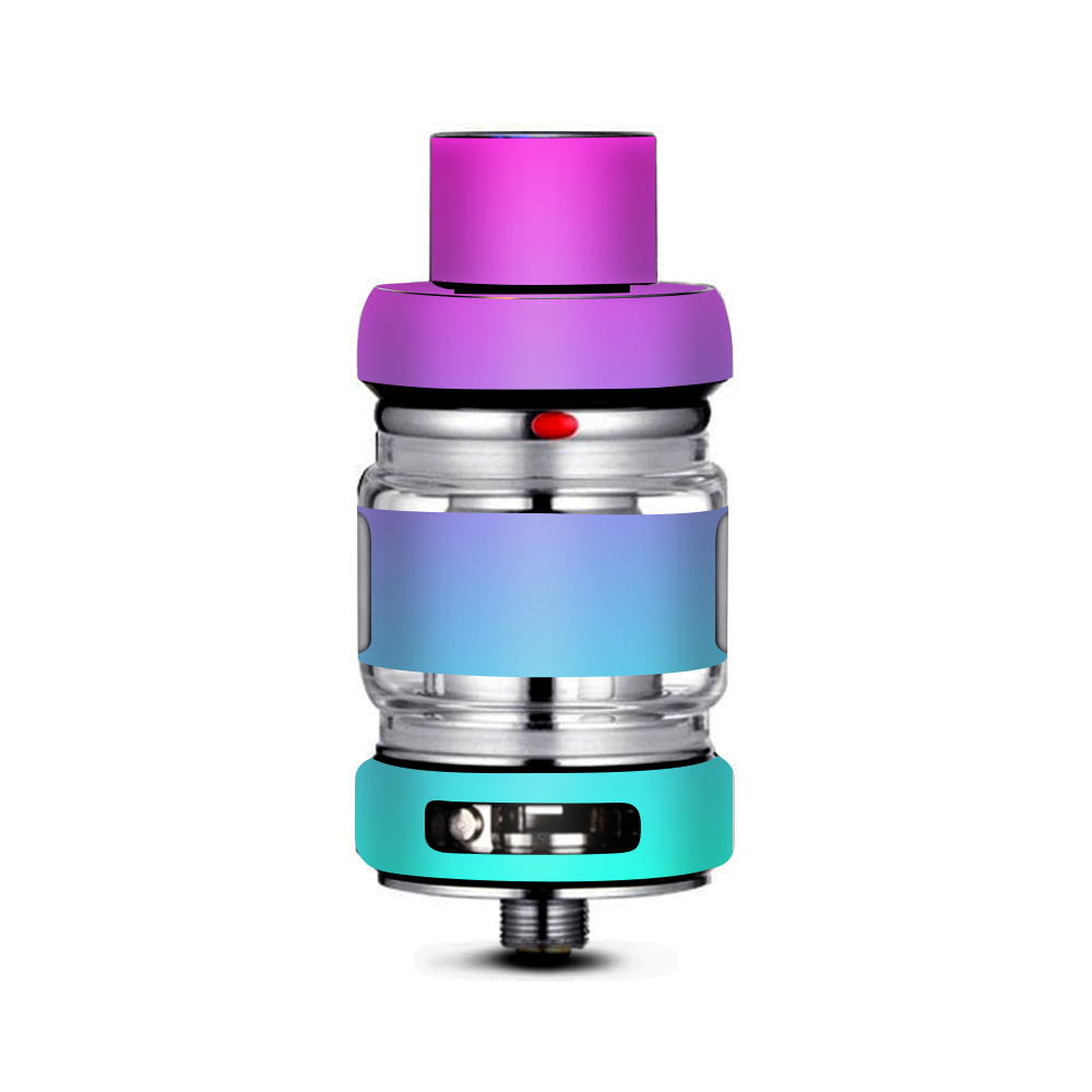 Decal Vinyl Wrap Compatible with FreeMax Mesh Pro Tank / hombre pink purple  teal gradient – itsaskin.com