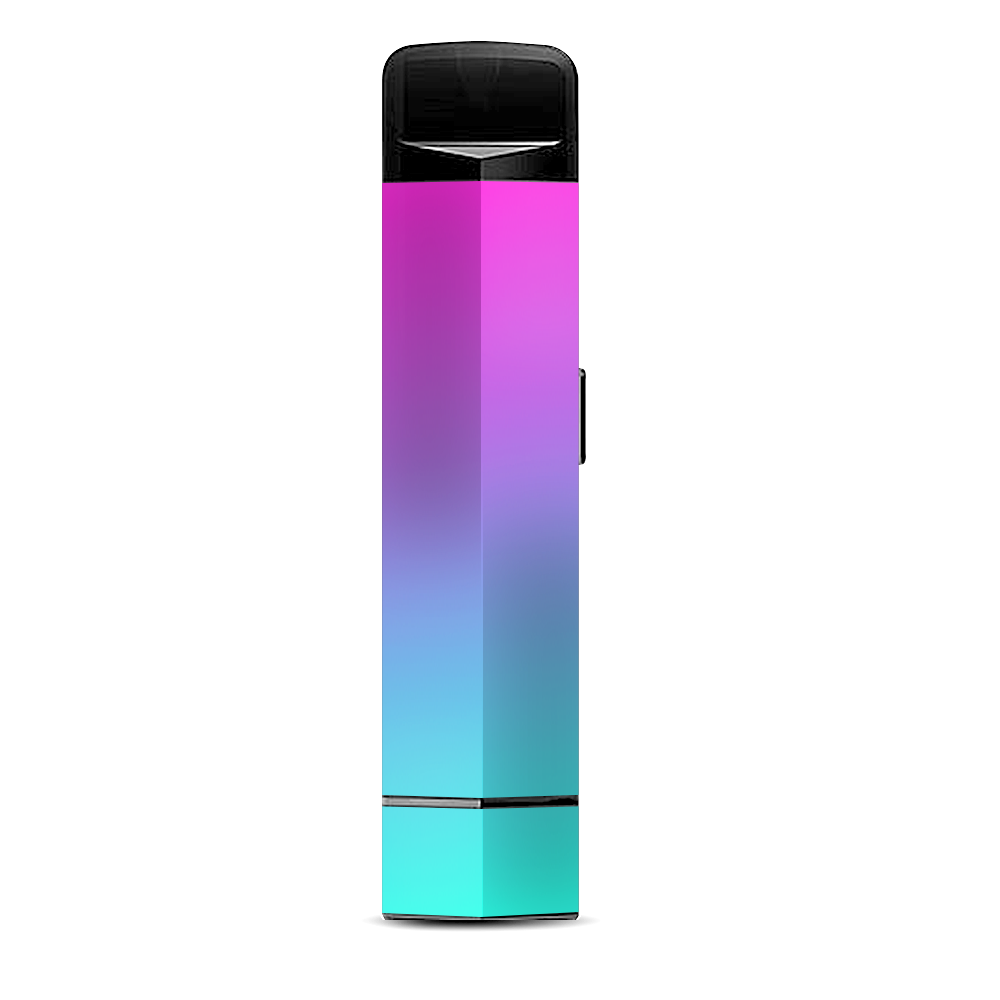  Hombre Pink Purple Teal Gradient Suorin Edge Pod System Skin