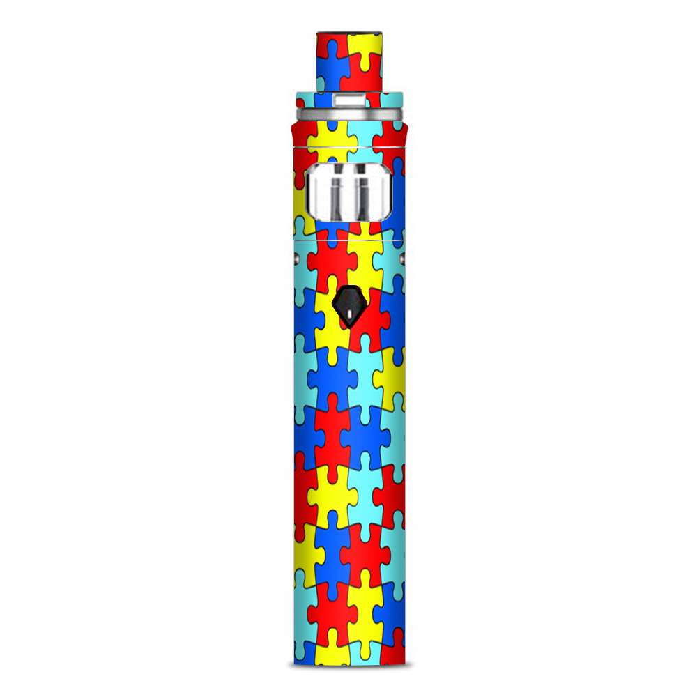  Colorful Puzzle Pieces Autism Smok Nord AIO Stick Skin