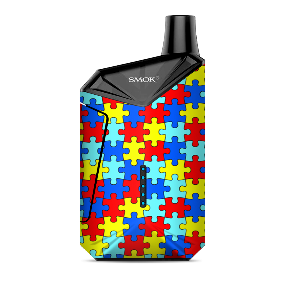  Colorful Puzzle Pieces Autism Smok  X-Force AIO Kit  Skin