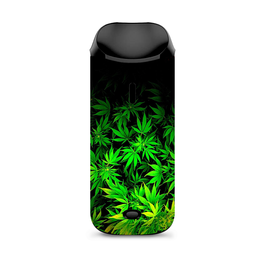  Weed Green Bud Marijuana Leaves Vaporesso Nexus AIO Kit Skin