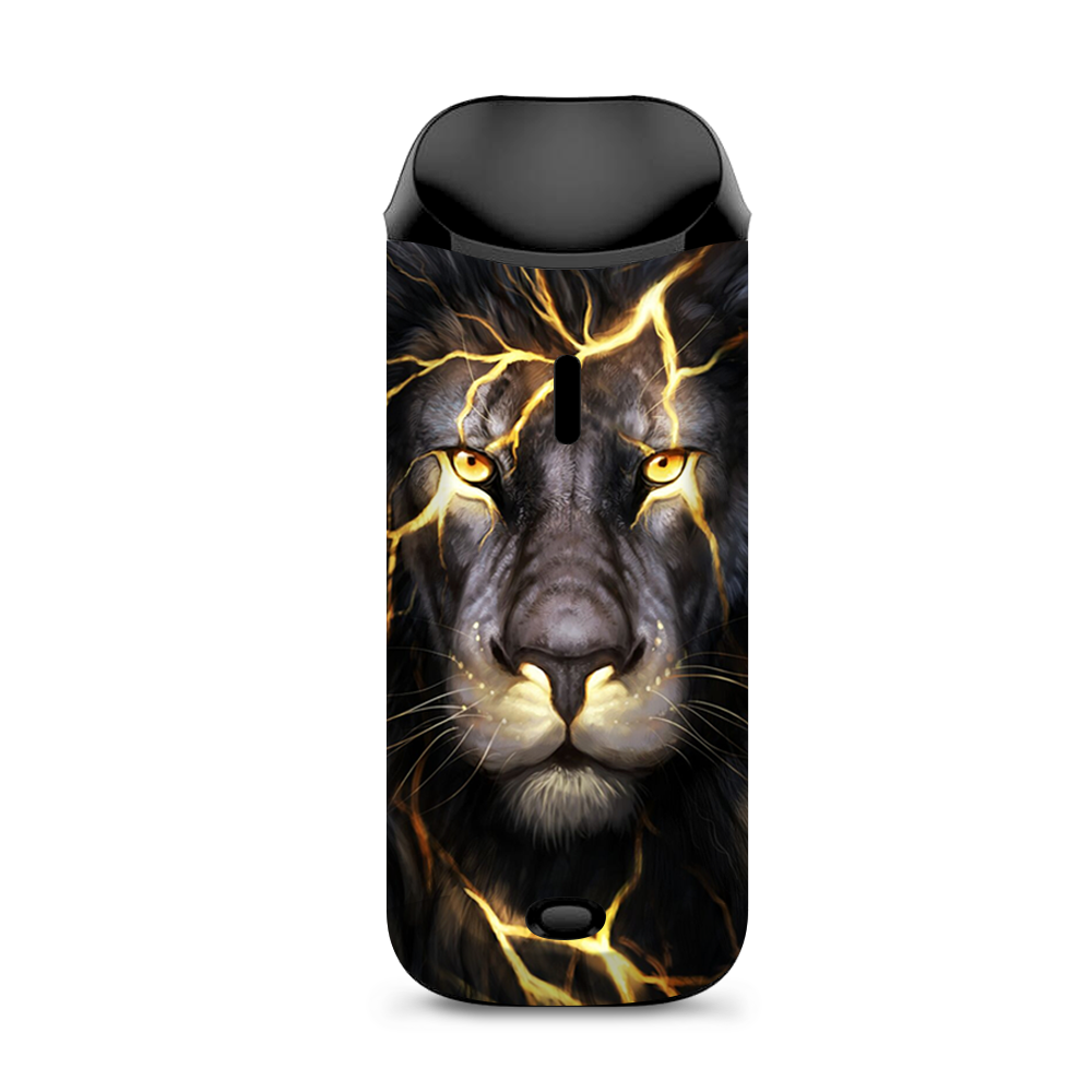  Lion Gold Lightening Fierce Vaporesso Nexus AIO Kit Skin