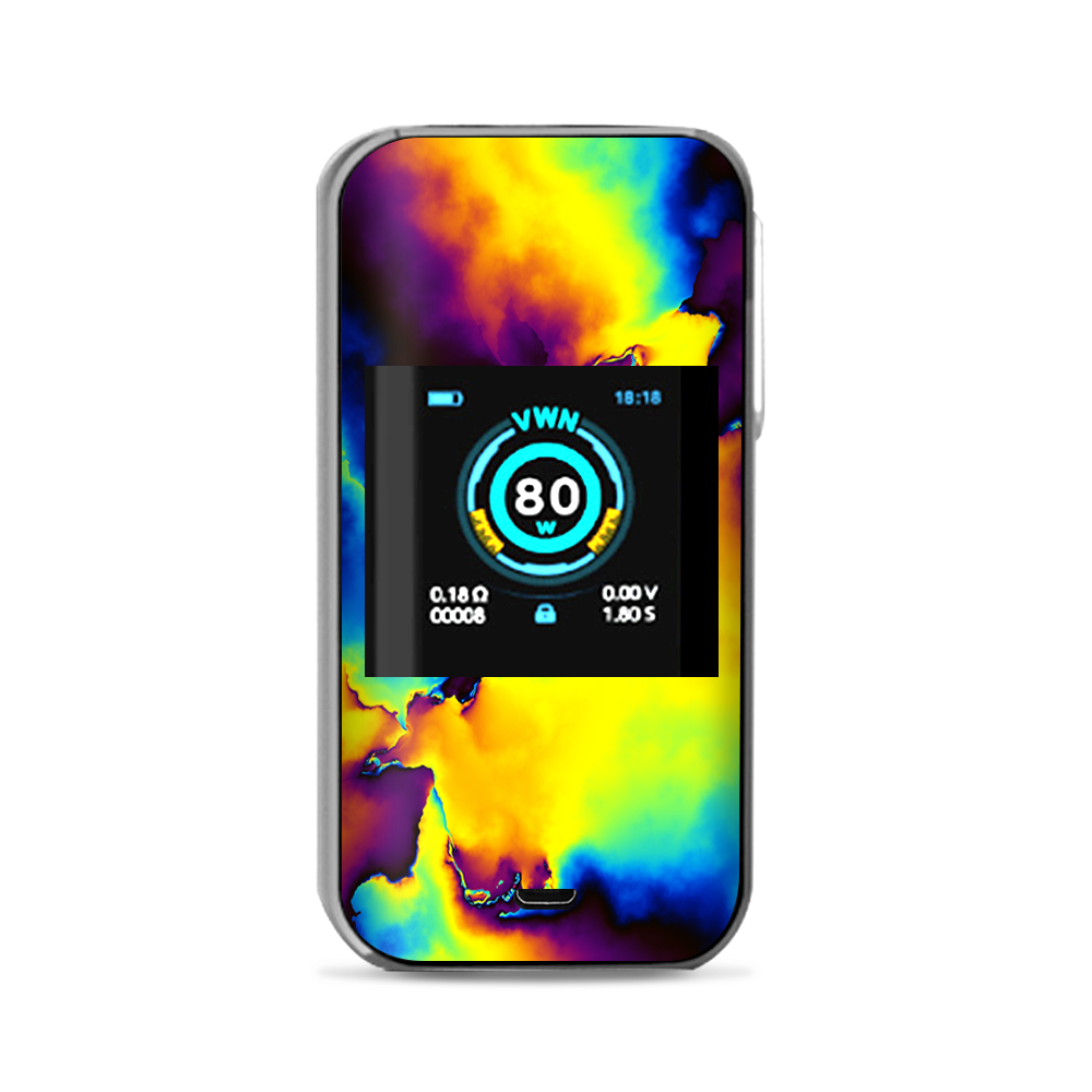 Skin Decal Vinyl Wrap for Vaporesso Luxe Nano Kit / bright colorful  abstract swirl – itsaskin.com