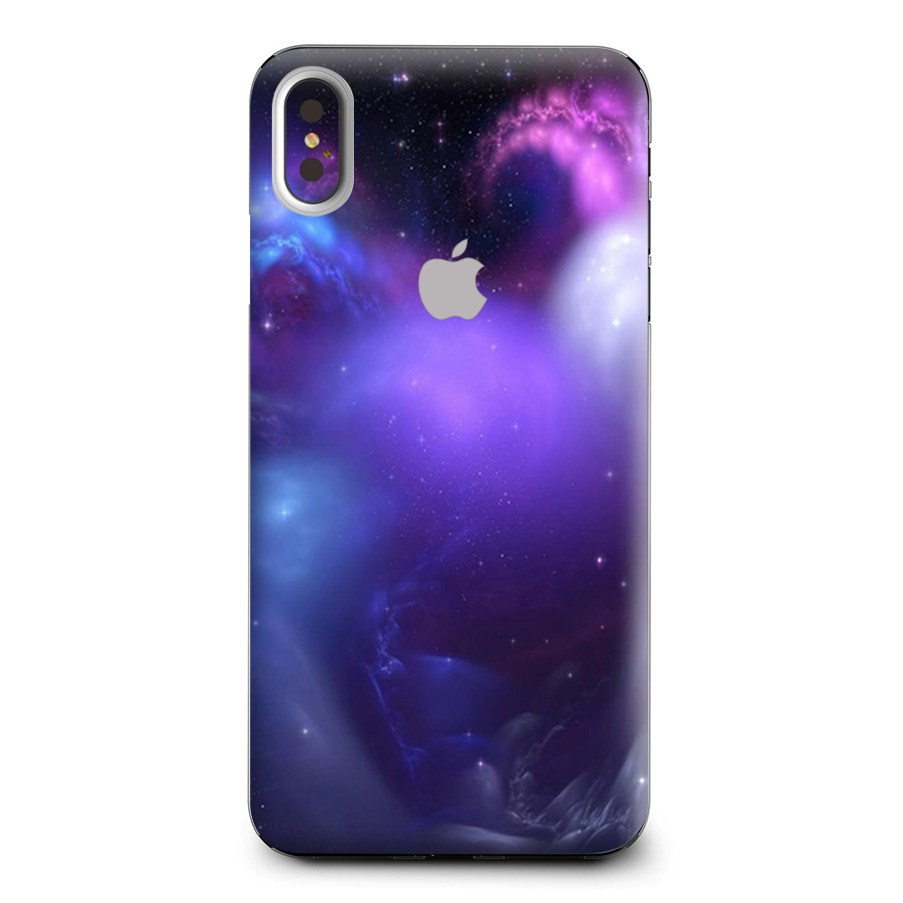 Space Gasses Purple Cloud Apple iPhone XS Max Skin