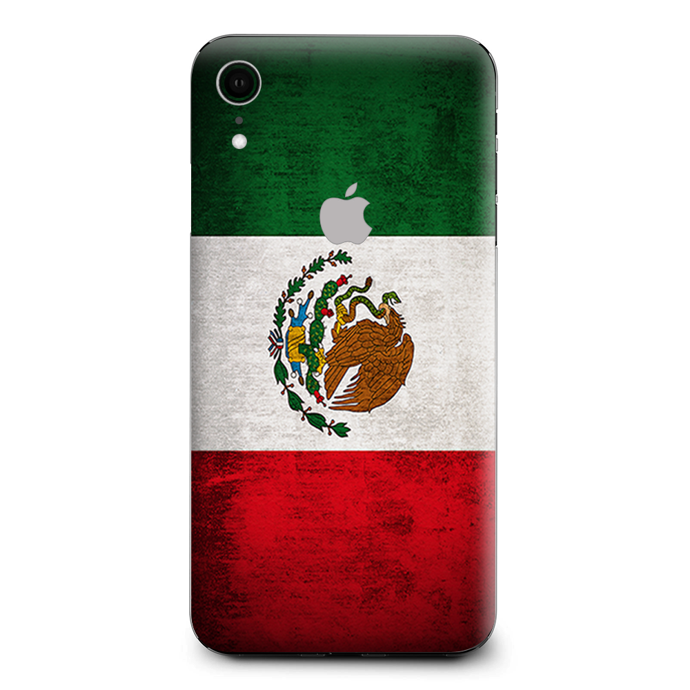 Flag Mexico Grunge Distressed Country Apple iPhone XR Skin